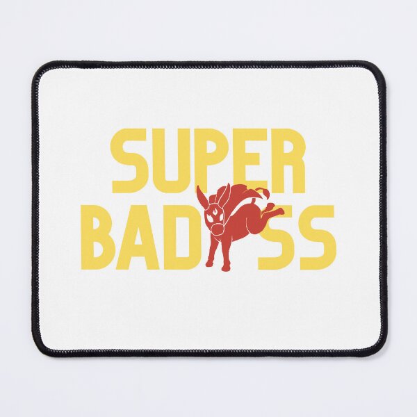 Item preview, SUPER BADASS Logo designed and sold by Bravebud.