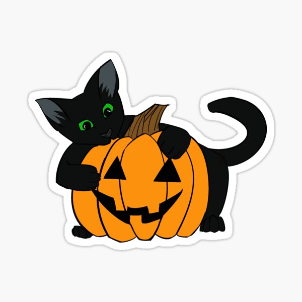 "Jack and Cat" Sticker by Cmsmall102 Redbubble
