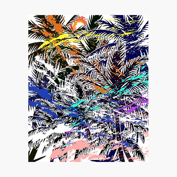 Item preview, Colorful Coconut Tree  designed and sold by vogowa.