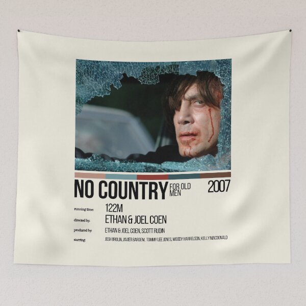 Item preview, No Country For Old Men Poster - Happy Hunting designed and sold by ShopOfUs.
