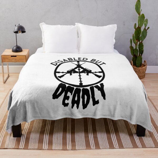 Item preview, Disabled But Deadly - Disabled Humor - Ride Disabled Warrior designed and sold by Sonatablue.