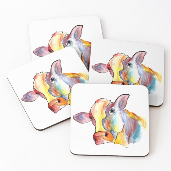 Item preview, Colorful Cow designed and sold by meganshisler.