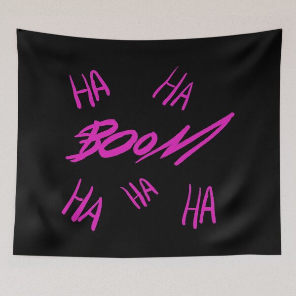 Item preview, Boom Ha Ha Ha! (Pink - Black BG) designed and sold by FilipeFerreira.