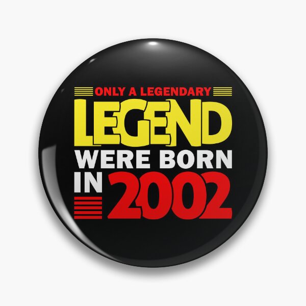 Item preview, 2002 Birthday Year Anniversary 20th Birthday designed and sold by Tig3rE.