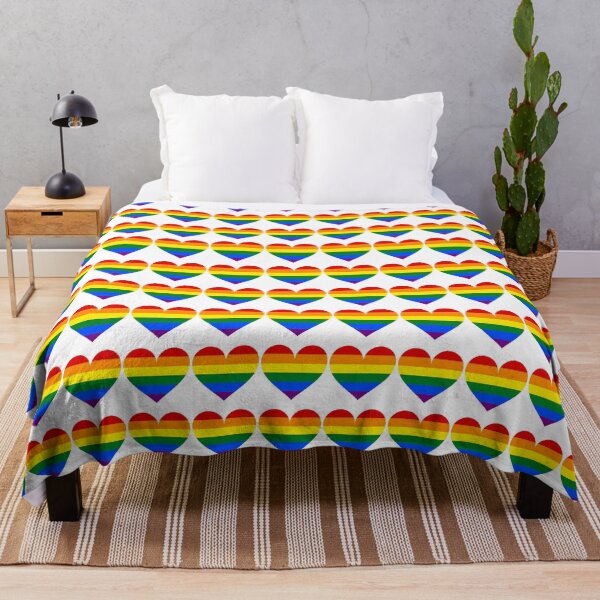 Item preview, LGBTQA+ Pride Rainbow Flag Heart designed and sold by designsbyreaia.