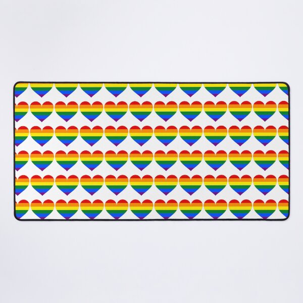 Item preview, LGBTQA+ Pride Rainbow Flag Heart designed and sold by designsbyreaia.