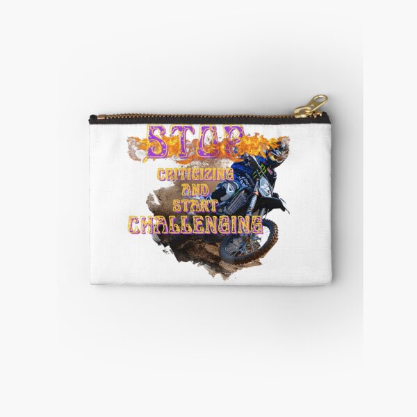 Item preview, stop criticize and start challenging, gift for motocross lover, dirty biker, fanny biker designed and sold by Nicedeco.