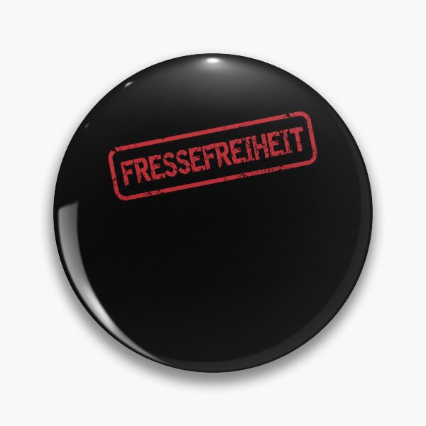 Item preview, Fressefreiheit und Pressefreiheit lustiges Politik designed and sold by Shirt-Designs.