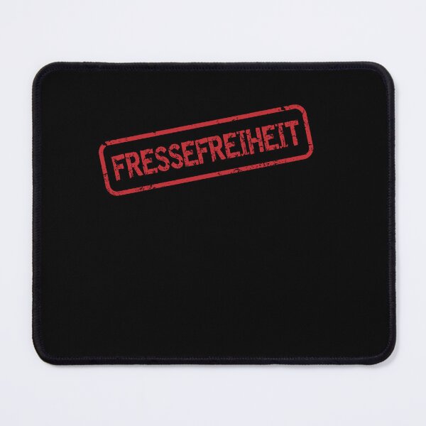 Item preview, Fressefreiheit und Pressefreiheit lustiges Politik designed and sold by Shirt-Designs.