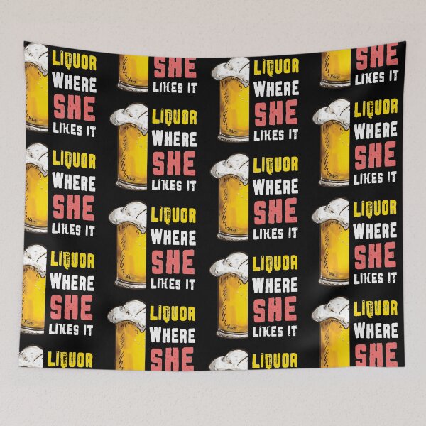 Item preview, Liquor Where She Likes It designed and sold by HSSN-CK.