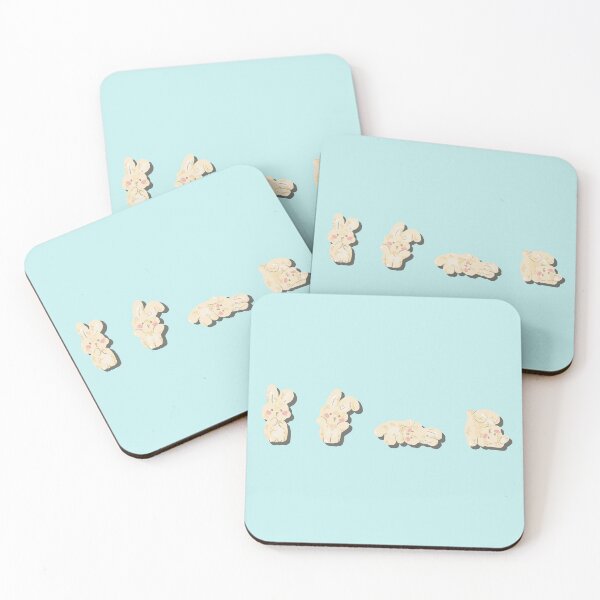 Item preview, cute bunny leaping designed and sold by teddyshopbyfuyu.