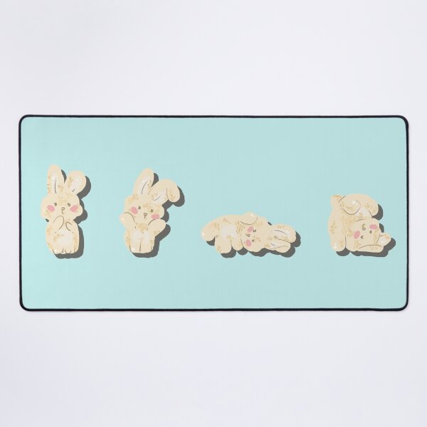 Item preview, cute bunny leaping designed and sold by teddyshopbyfuyu.
