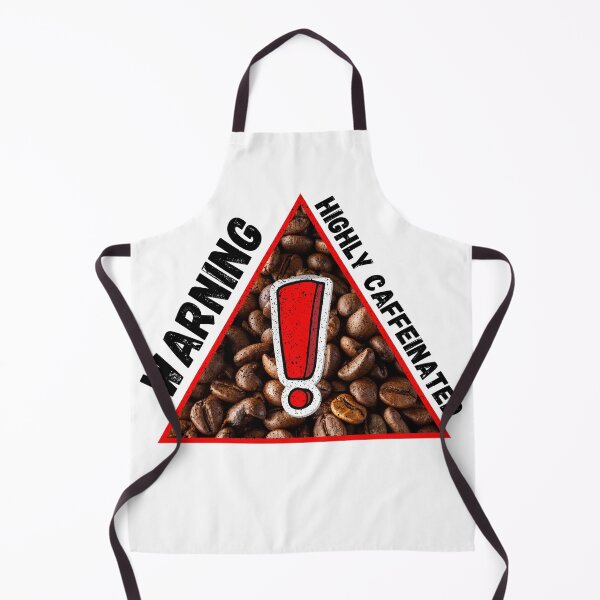 Item preview, Warning Highly Caffeinated Coffee Beans designed and sold by LuckyKermit.