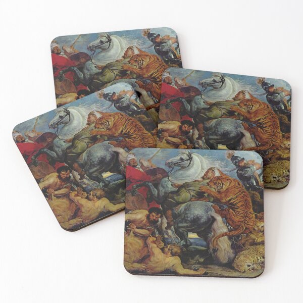Item preview, Peter Paul Rubens's Tiger Hunt designed and sold by mosfunky.