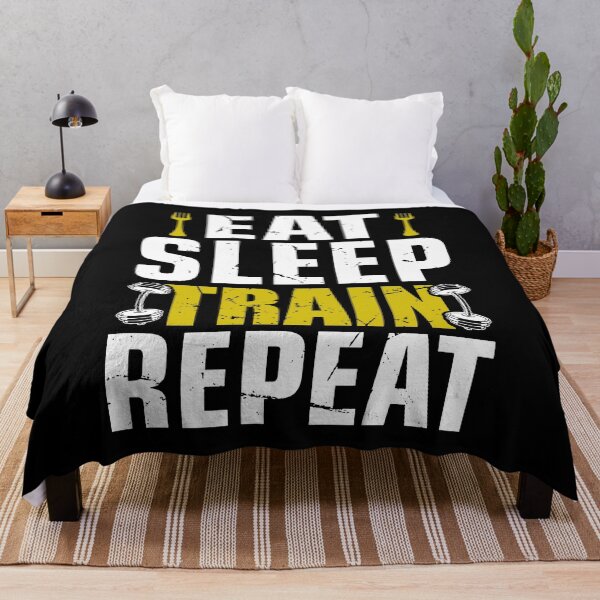 Item preview, Eat Sleep Train Repeat designed and sold by UORU.