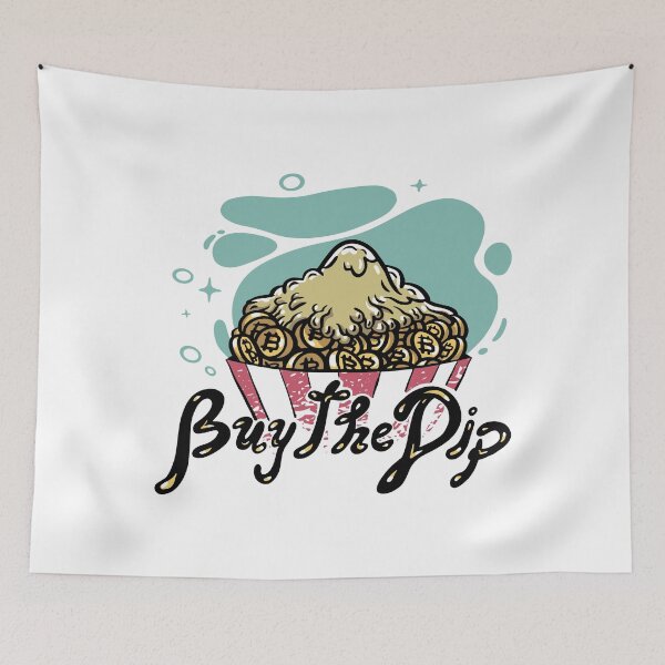 Item preview, Crypto Crash - Buy The Dip, Funny Crypto  designed and sold by nft-millionaire.