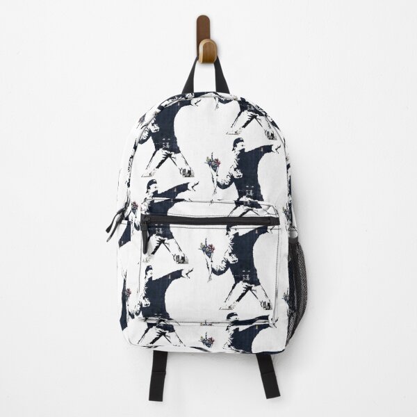 Item preview, Banksy's Flower Bomber designed and sold by DesignsByDebQ.
