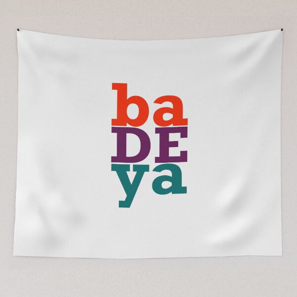 Item preview, ba de ya designed and sold by Steve Spencer.