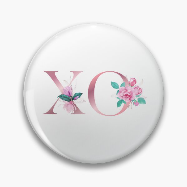 Artikelvorschau, Metallic Rose Floral XOXO entworfen und verkauft von magicalbee76.