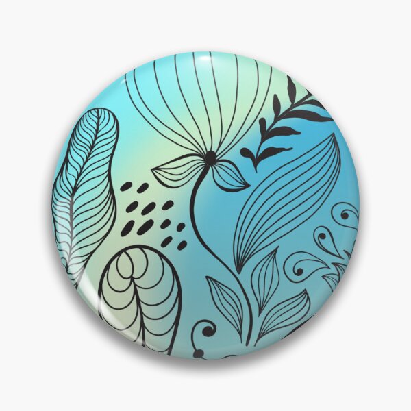 Item preview, zentangle art,  two of two, digital art designed and sold by baybaybaiba.