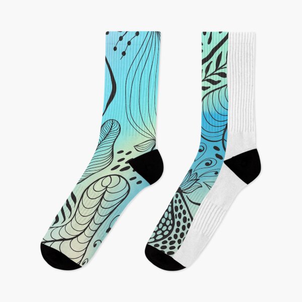 Item preview, zentangle art,  two of two, digital art designed and sold by baybaybaiba.