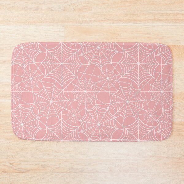 Item preview, pastel pink halloween spider web  designed and sold by Gossip Rag.