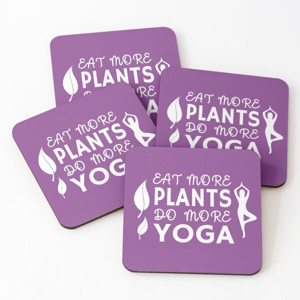 Item preview, Vegan Yoga Quote Veganism Slogan Plant Based Yoga Sayings designed and sold by sillyquestions.