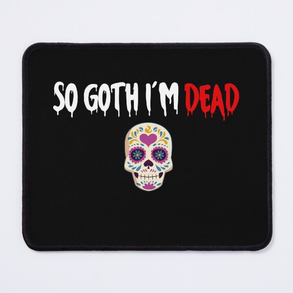 Item preview, So Goth Im Dead, I'm dead t-shirt, dead shirt, skeleton shirt, designed and sold by zeyuss.