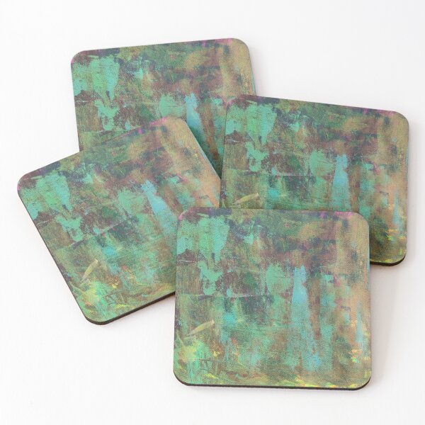 Item preview, Moss Acrylic Abstract Painting Print designed and sold by SSymo.