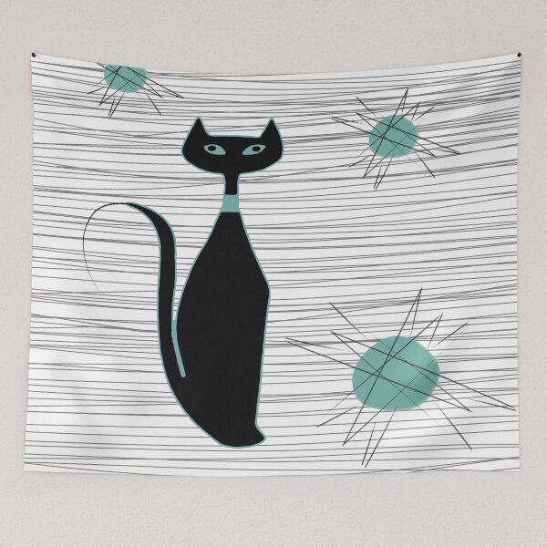 Item preview, Atomic Kitty Starburst Design designed and sold by LisWilliams.