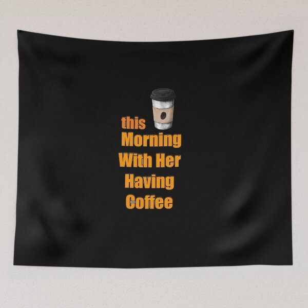 Item preview, This Morning With Her Having Coffee designed and sold by Joseph Mizovic.
