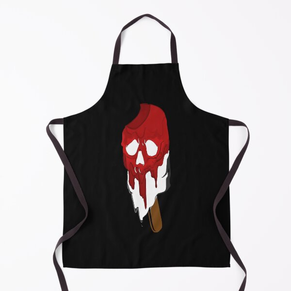 Item preview, Red ice cream skull designed and sold by Firetree.