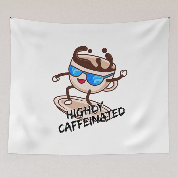 Item preview, highly caffeinated designed and sold by printhappy4you.