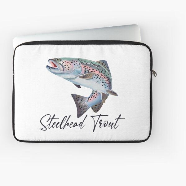 Steelhead Trout Fishing Art Board Print for Sale by