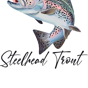 Steelhead Trout Fishing Pullover Hoodie for Sale by