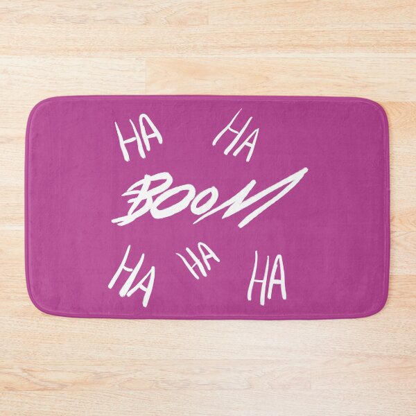 Item preview, Boom Ha Ha Ha! (Pink BG) designed and sold by FilipeFerreira.
