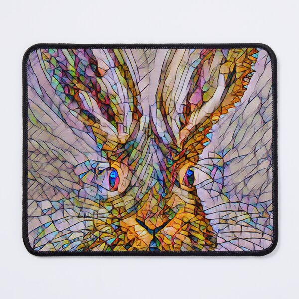 Item preview, Mosaic Hedwig Hare, Mosaic, Cute Bunny designed and sold by ArtKarisma.