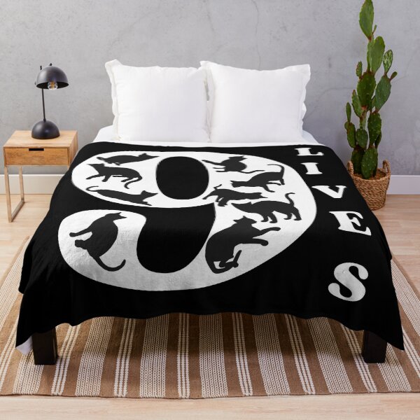 Item preview, 9 LIVES - Funny Cat Pictures, A cat has nine lives designed and sold by FunnyCatsFam.