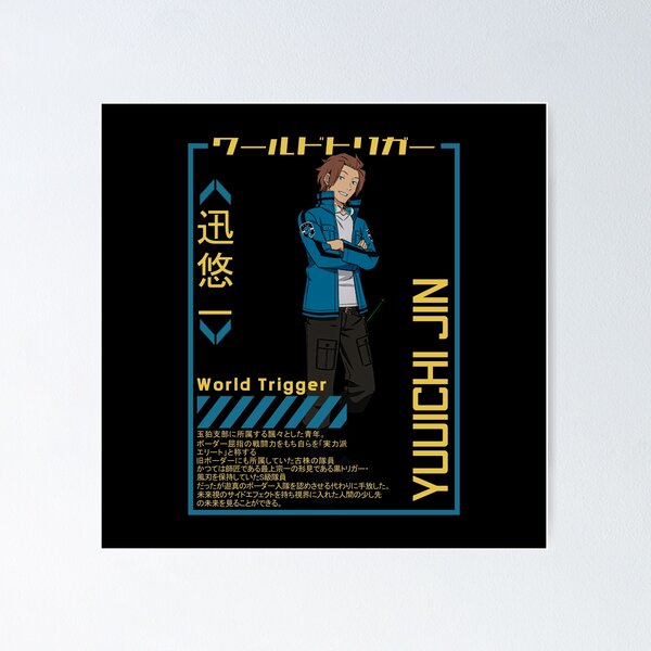 Item preview, Yuuichi Jin - World Trigger designed and sold by ice-man7.