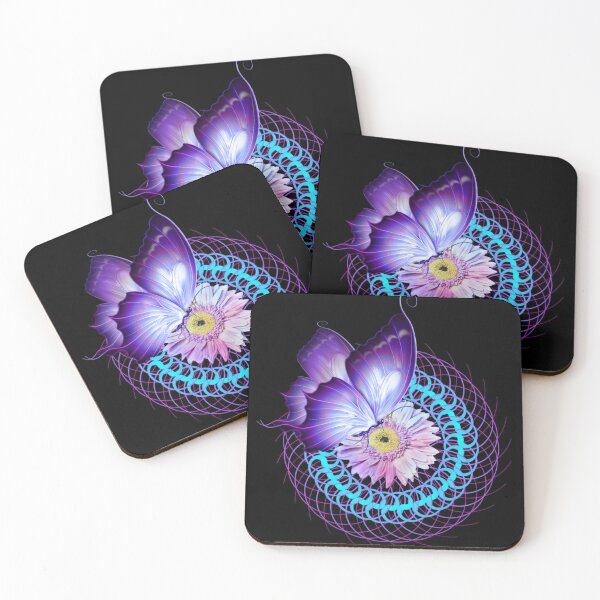 Item preview, purple butterfly mandala designed and sold by clarazen.