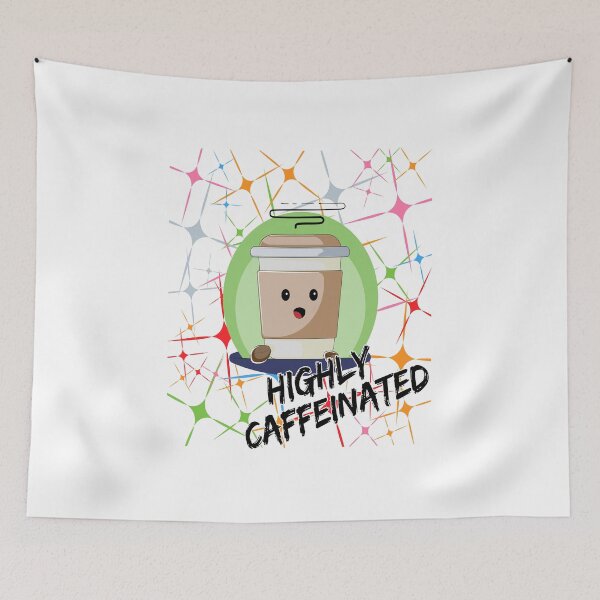 Item preview, highly caffeinated designed and sold by printhappy4you.