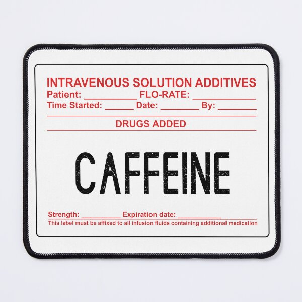 Item preview, Caffeine In My Veins designed and sold by Caitlyn Cooper.