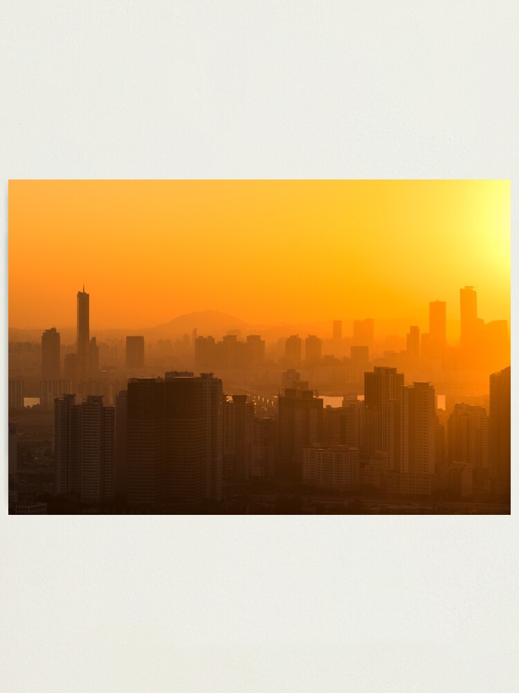 Alternate view of SEOUL 01 Photographic Print