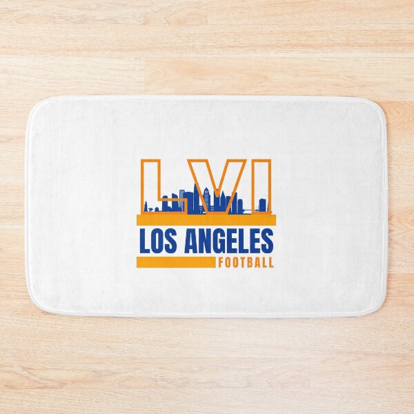Item preview, Los Angeles Football Yellow Blue Orange Los Angeles Rams NFL Apparel Super Bowl LVI designed and sold by CameronBischoff.