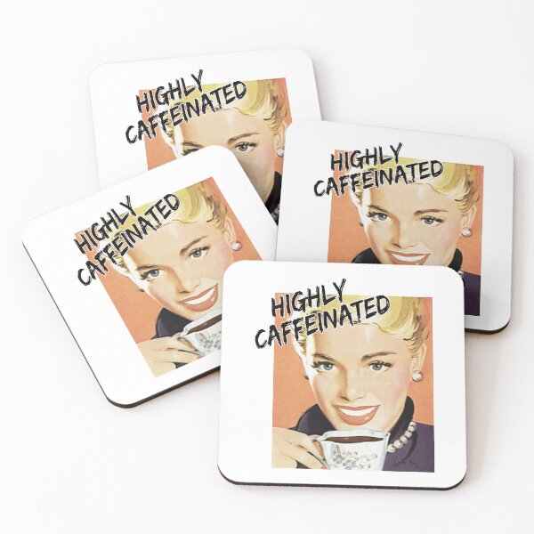 Item preview, highly caffeinated designed and sold by printhappy4you.