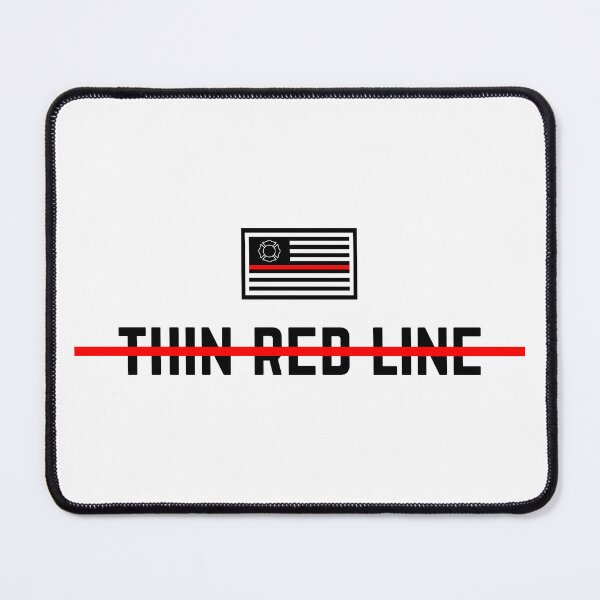 Item preview, Thin Red Line Simple Flag designed and sold by David Manzer.