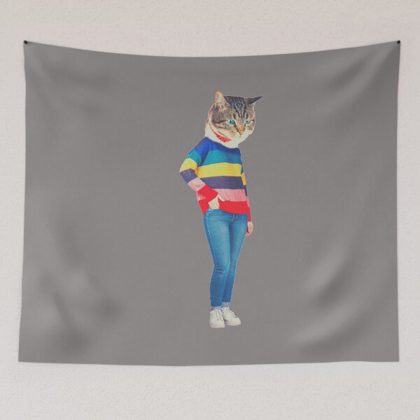 Item preview, CAT LADY STICKER  designed and sold by DiscoVibes.