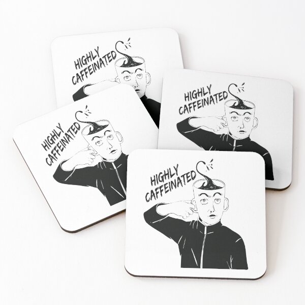 Item preview, highly caffeinated designed and sold by printhappy4you.