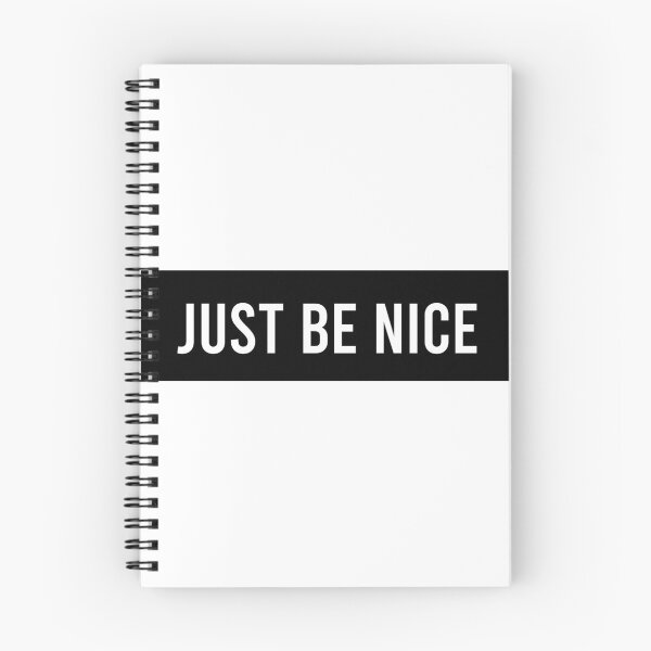 Item preview, Just Be Nice designed and sold by coffeepolicy.