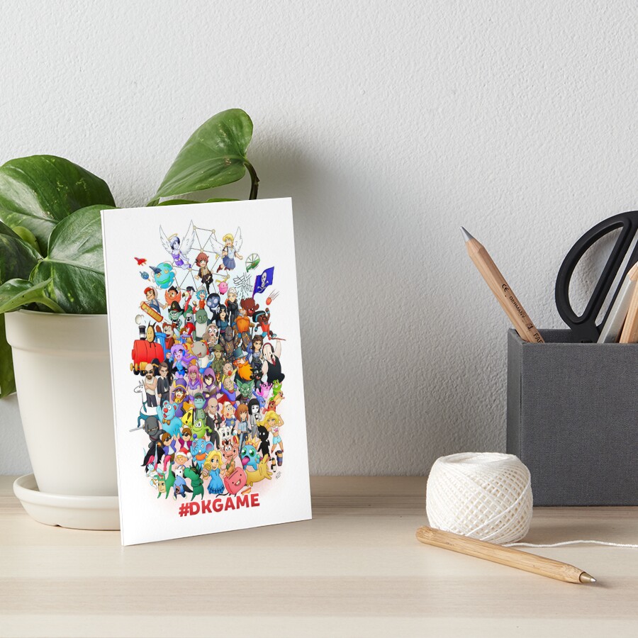 Item preview, Art Board Print designed and sold by WhiteCatShop.